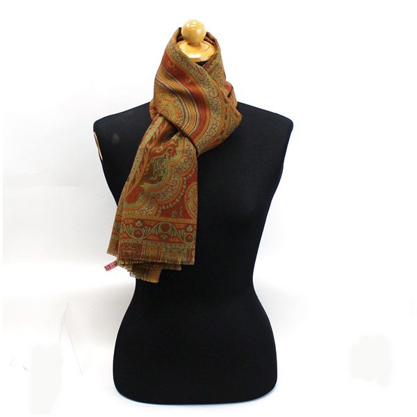 エトロ ETRO ストール ショール 大判 ペイズリー シルク100