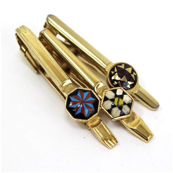 イヴサンローラン ネクタイピン 3本セット 中古 ABランク YVES SAINT LAURENT  ｜アクセサリー メンズの通販は 6,244円