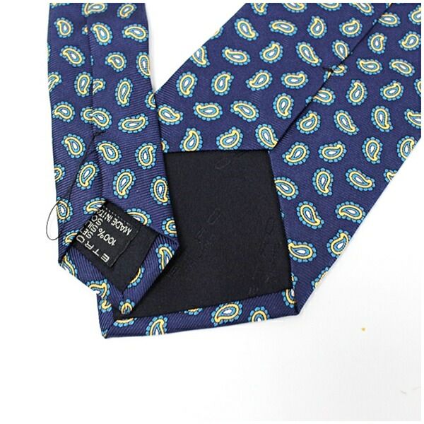 エトロ 未使用 シルク ネクタイ ペイズリー柄 中古 Sランク ETRO | メンズ ビジネス タグ付き_3