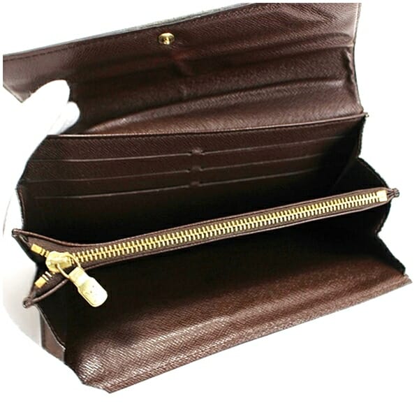★ ルイヴィトン ダミエ ポルトフォイユ サラ 二つ折り長財布 N61724 中古 Bランク LOUIS VUITTON_3