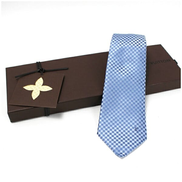 ☆Louis Vuitton ネクタイ 未使用 ルイヴィトン 未使用 シルク