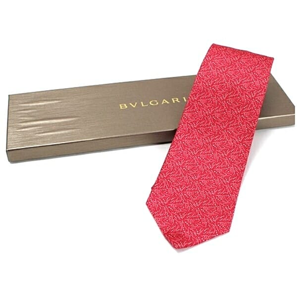ブルガリ BVLGARI ネクタイ 未使用 ブルガリ セブンフォード ネクタイ