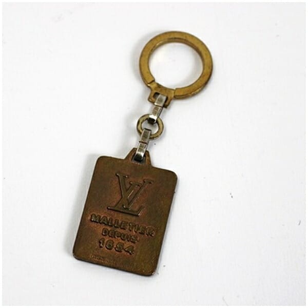 ルイヴィトン キーリング ヴィンテージ MALLETIER DEPUIS 1854 中古 Bランク LOUIS