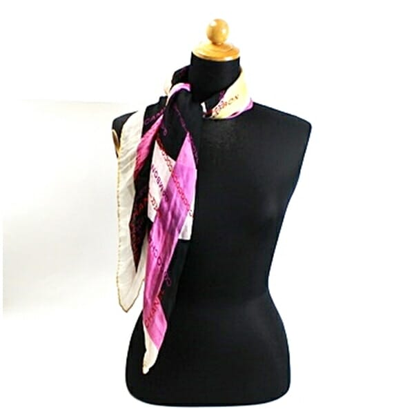 CHANEL シルクスカーフ アイボリー マルチカラー 【公式通販】