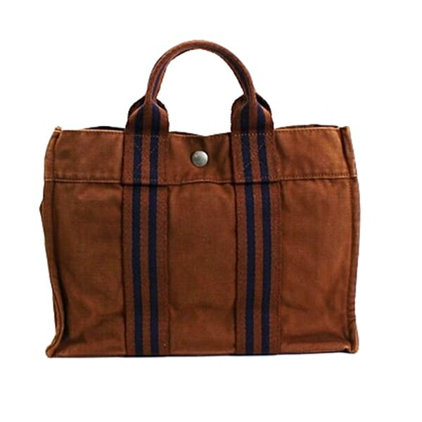 エルメス エルメス トートバッグ フールトゥトートPM ブラウン