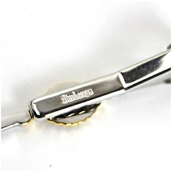 バーバリー ネクタイピン カフス セット シルバー ゴールド 中古 A