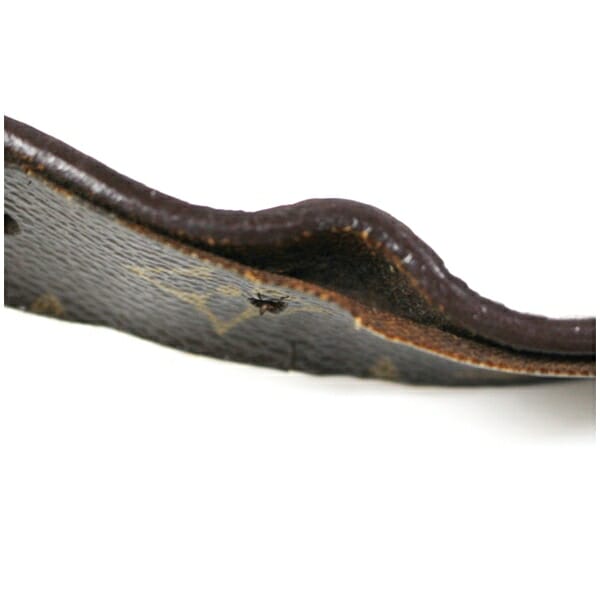 ルイヴィトン ベルト モノグラム サンチュール キャレ M6800 全長128.5ンチ 106.5〜118.5cm(5段階)