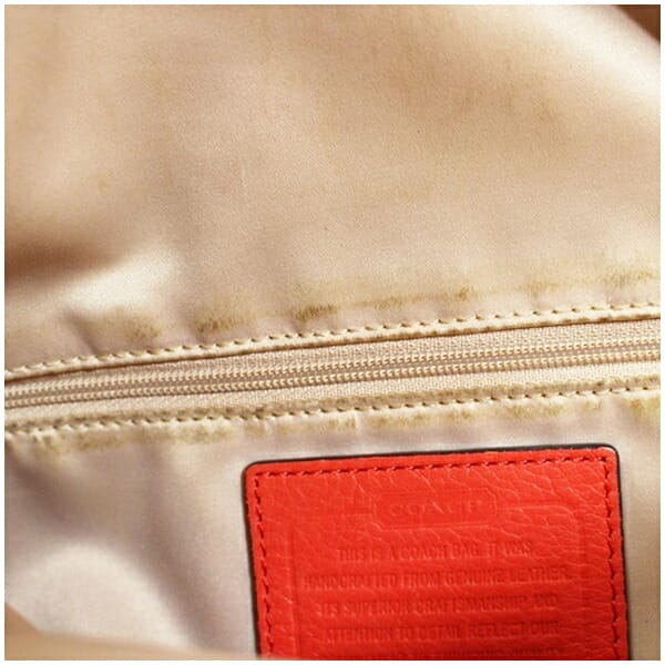 コーチ 2WAY ショルダーバッグ トートバッグ 斜め掛け 肩掛け レザー オレンジ 21762 中古 Bランク COACH コーチ 2WAY ショルダーバッグ トートバッグ 斜め掛け 肩掛け レザー