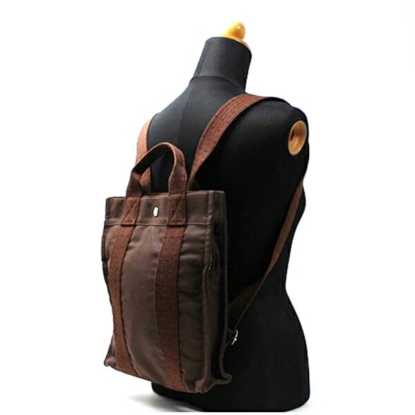 エルメス エールライン アドPM キャンバス リュックサック バッグ 中古 ABランク HERMES レディース メンズ_2