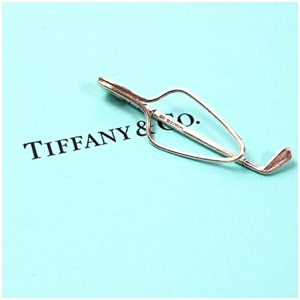 ティファニー パターゴルフ タイピン TIFFANY＆CO. シルバー925 中古 ABランク メンズ 男性 ビジネス 仕事