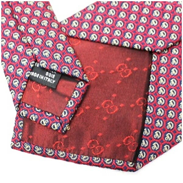 グッチ シルク ネクタイ 中古 Aランク GUCCI メンズ ビジネス_3