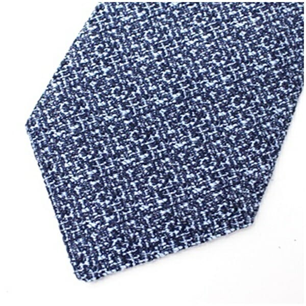 エルメネジルドゼニヤ シルク・ポリアミド ネクタイ 7cm 中古 Aランク Ermenegild Zegna メンズ