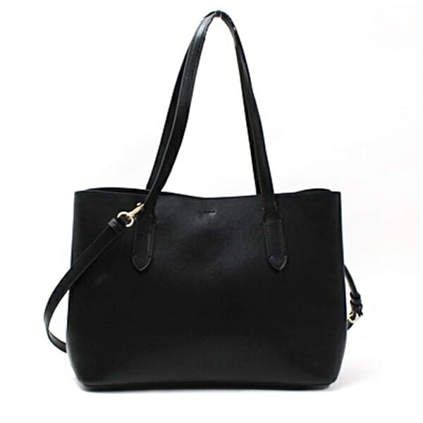 コーチ 2WAY トートバッグ 肩掛け 斜め掛け レザー ブラック 中古 ABランク COACH 女性 レディース A4可_1