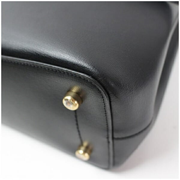 コーチ 2WAY トートバッグ 肩掛け 斜め掛け レザー ブラック 中古 ABランク COACH 女性 レディース A4可_5