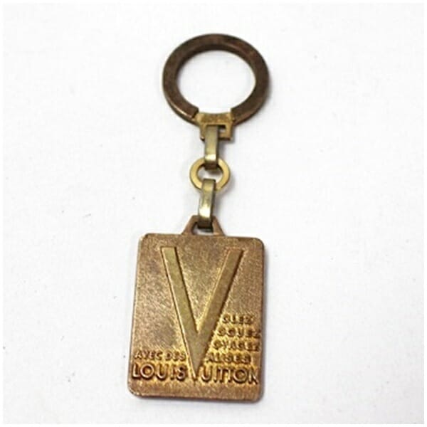 ルイヴィトン ヴィンテージ キーリング キーホルダー MALLETIER DEPUIS 1854 中古 ABランク