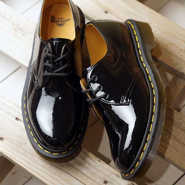 ドクターマーチン Dr Martens 3ホールシューズ パテント ランパー 1461 Patent Lamper メンズ レディース 靴 Black Ss19 Yの通販はau Pay マーケット Mischief