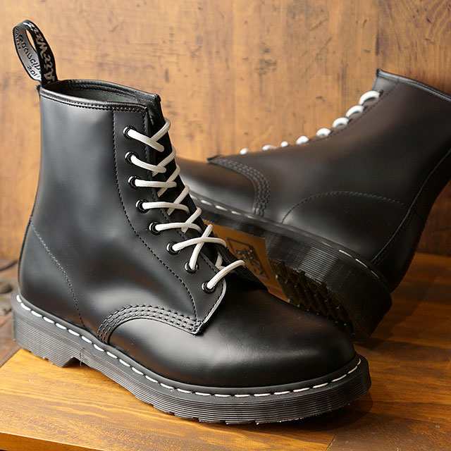 ドクターマーチン Dr Martens 8ホールブーツ ホワイトウェルト 1460z 8eye Boot White Welt メンズ レディース ハイカット Black ブラッの通販はau Pay マーケット Mischief