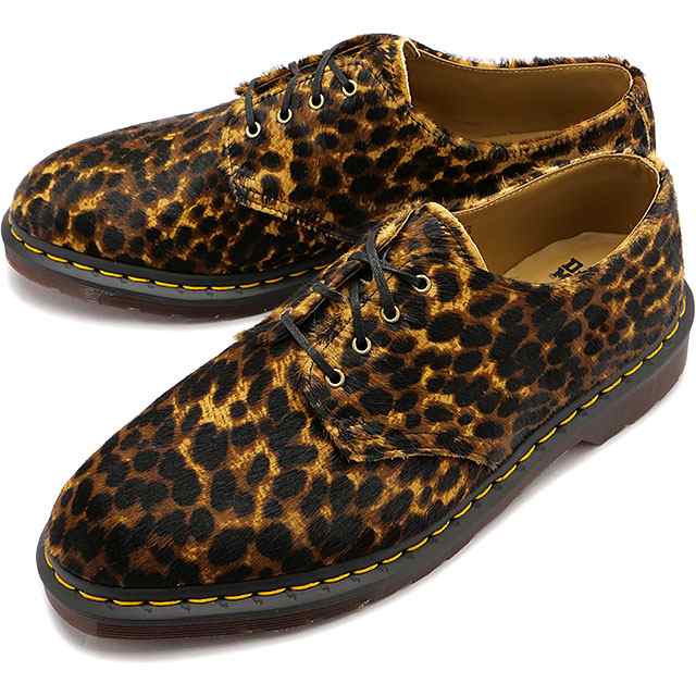 ドクターマーチン Dr.Martens メンズ 4ホールシューズ スミス レオパード [27727348 FW22] SMITHS LEOPARD  Micro Leopard Hair On｜au PAY マーケット