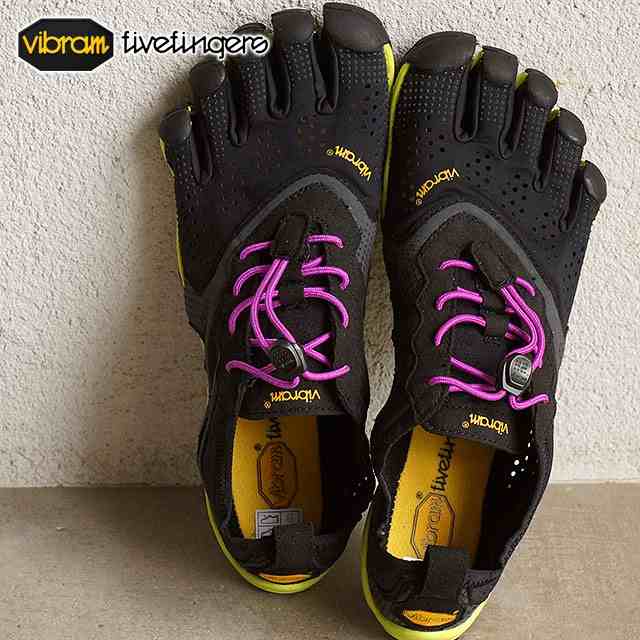 Vibram FiveFingers ビブラムファイブフィンガーズ レディース V-Run Black/Yellow/Purple ビブラム  ファイブフィンガーズ 5本指シューズの通販はau PAY マーケット mischief au PAY マーケット－通販サイト