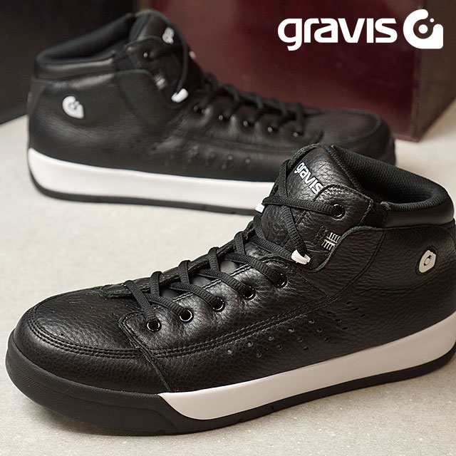 Gravis グラビス メンズ レディース Tarmac Hc Dlx ターマック ハイカット デラックス Black White 靴 1010 Per10 の通販はau Pay マーケット Mischief