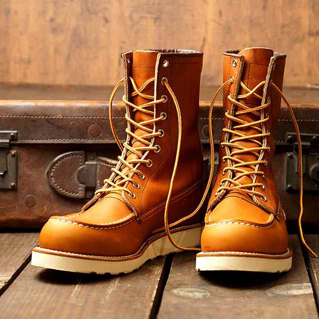 Redwing レッドウィング ブーツ 877 クラシック ワークブーツ 8インチ モックトゥ Oro Legacyの通販はau Pay マーケット Mischief