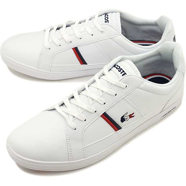 ラコステ Lacoste メンズ ヨーロッパ M Europa Tri 1 スニーカー 靴 Wht Nvy Red ホワイト系 Sma031l 407 Ss Yen300 の通販はau Pay マーケット Mischief