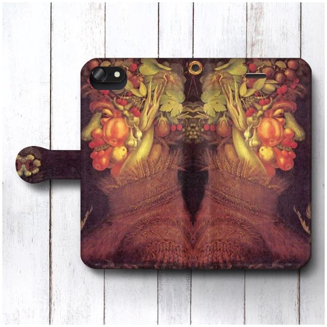 Iphone5 ケース Iphone5s スマホケース 手帳型 全機種対応 ケース おしゃれ 人気 ケース 絵画 ジュゼッペ アルチンボルド 夏の通販はau Pay マーケット Naturemate