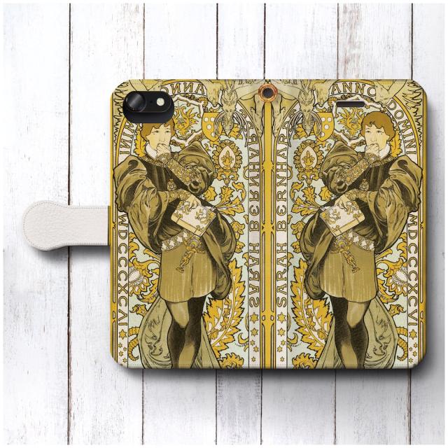 Iphone8plus ケース Iphone7plus スマホケース 手帳型 全機種対応 ケース おしゃれ 人気 ケース 絵画 アルフォンス ミュシャ ロレンザッの通販はau Pay マーケット Naturemate