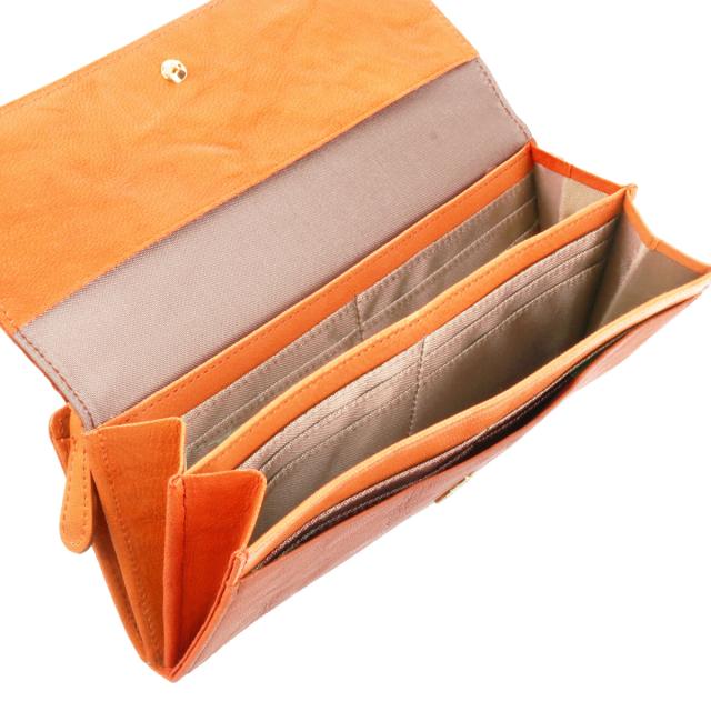 アルカン ARUKAN タントフェリーチェ L字ファスナー付札入れ 長財布