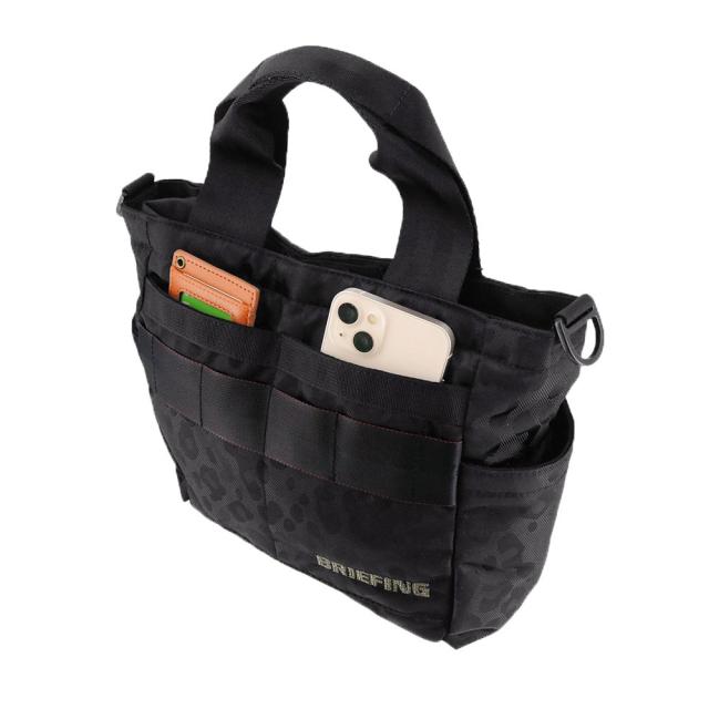 ブリーフィング バッグ ゴルフバッグ カートバッグ ゴルフトートバッグ BRIEFING レオパードジャカード 2ウェイカートトートレオパード JQ 4.5L A5 BRG251T29  メンズ レディース ゴルフ ポイント10倍 送料無料 誕生日プレゼント ギフト ラッピング無料 【正規代理店】