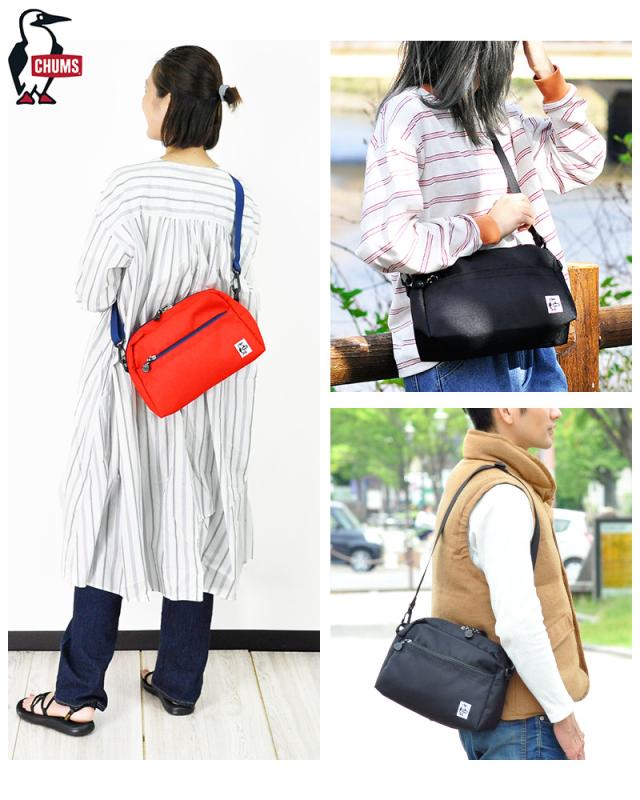 チャムス] Bag Recycle Small Trapezoid Shoulder 日本正規品