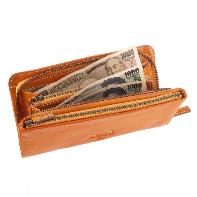 ダコタ Dakota 長財布 ラウンドファスナー トリコローレ 30275