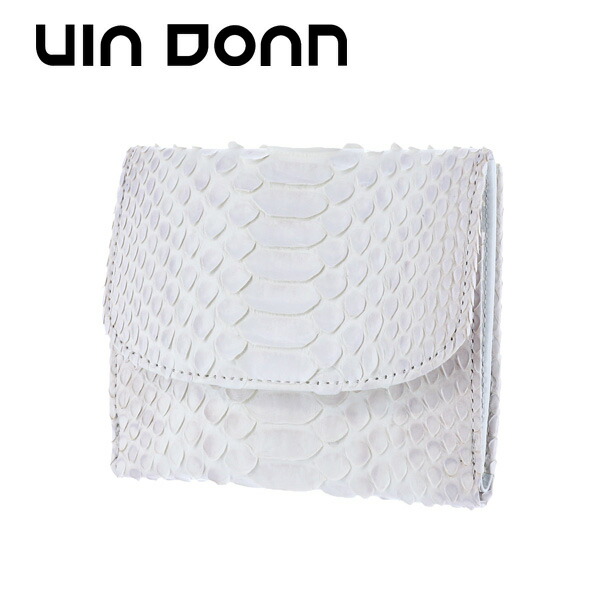 ヴィア ドアン VIA DOAN 二つ折り財布 Bran Python ブランパイソン 453 レディース ポイント10倍 蛇革 蛇柄 白 金運 送料無料 プレゼント ギフト ラッピング無料 通販 一粒万倍日 吉日の通販は