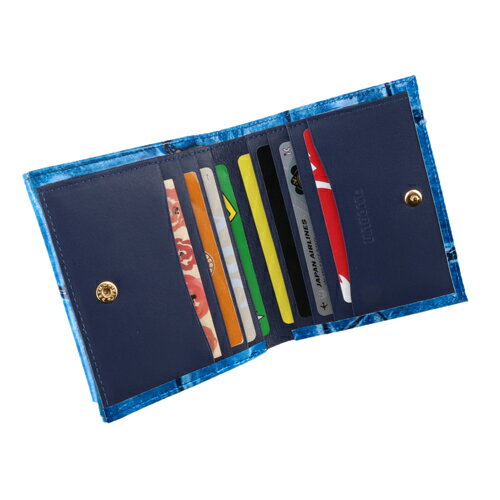 送料無料 ドアン VIA DOAN 折り財布 LARGECROCO ラージクロコ 969