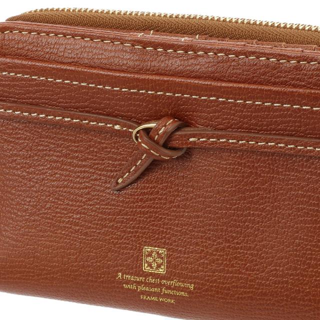 フレームワーク FRAME WORK 二つ折り財布 折財布 アダット 43321