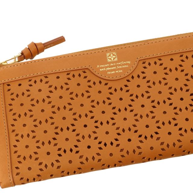 フレームワーク FRAME WORK L字ファスナー長財布 フィオーレ 44324