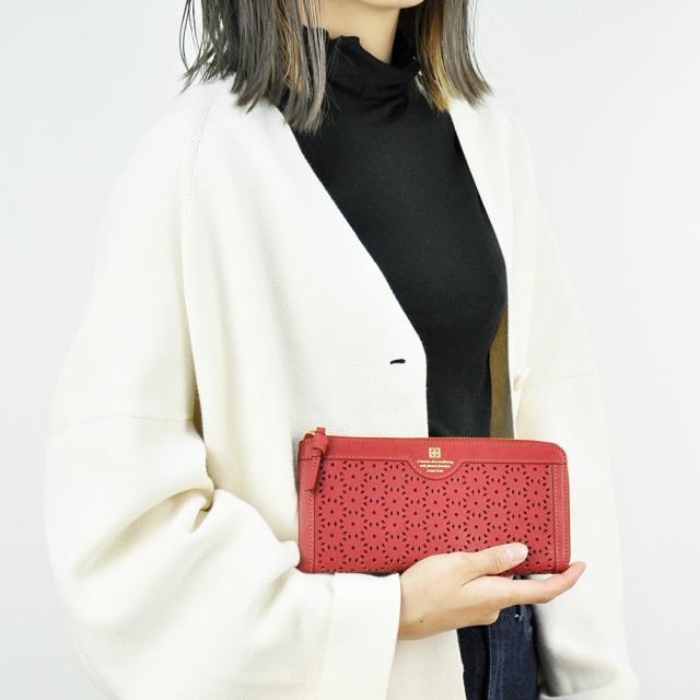 フレームワーク FRAME WORK L字ファスナー長財布 フィオーレ 44324