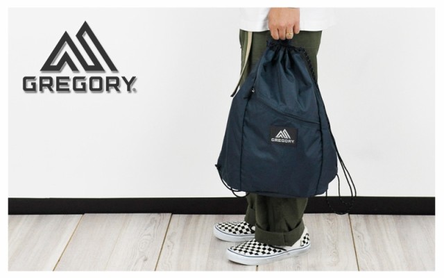 GREGORY グレゴリー KNAP SAC ナップサック リュック ブルー