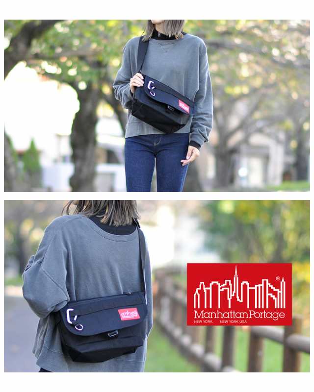 マンハッタンポーテージ Manhattan Portage メッセンジャーバッグ Casual Messenger Bag JR Utility  mp1605jrwbkey22 メンズ レディース