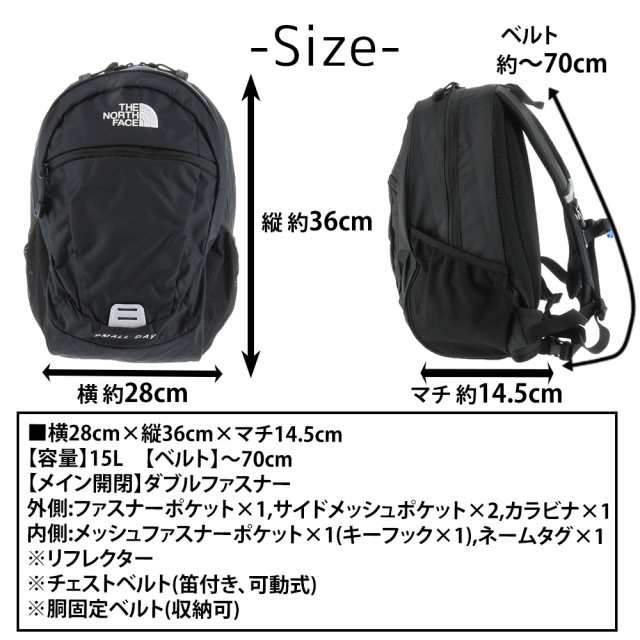 THE NORTH FACE 地図柄ナップザック（ザノースフェイス リュック