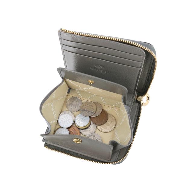 ペレボルサ 財布 レディース PELLE BORSA フレンチカーフ スリム