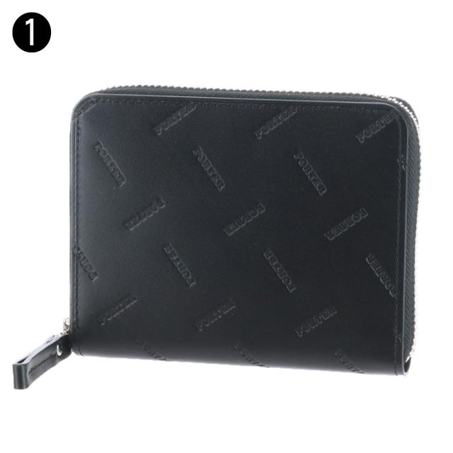 ポーター PORTER 吉田カバン ラウンドファスナー二つ折り財布 折財布