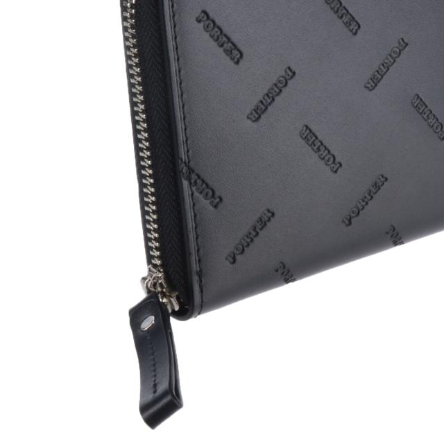 ポーター PORTER 吉田カバン ラウンドファスナー二つ折り財布 折財布