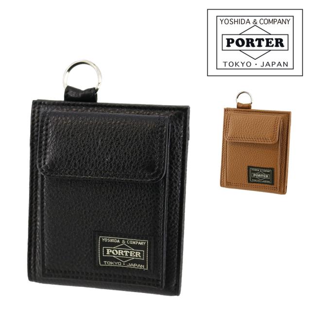 ポーター PORTER カーム ウォレット 041-03123 吉田カバン 財布 二つ折り財布 タテ型ウォレット 日本製 本革 メンズ レディース 折りたたみ財布