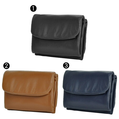 送料無料 ツモリチサト tsumori chisato 三つ折り財布 ソフトレザー