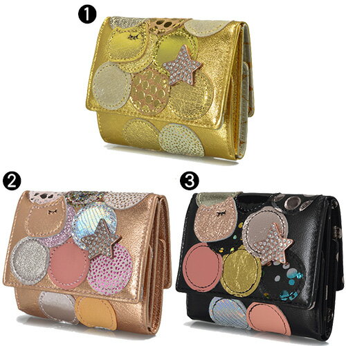 送料無料 ツモリチサト tsumori chisato ミニ財布 3つ折財布 新マルチ