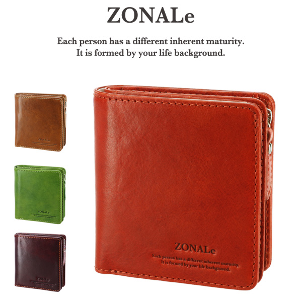 ゾナール ZONALe L字ファスナー二つ折財布 二つ折り財布 RENZINA レンジナ 31084 メンズ レディースの通販は 13,200円