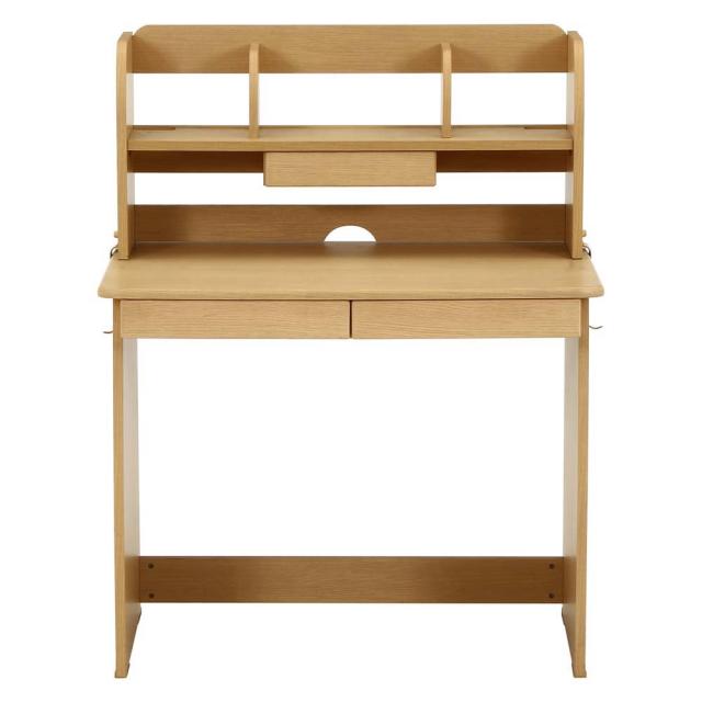 HOT，お得 不二貿易 シンプル学習デスク シンプルデスク ナチュラル