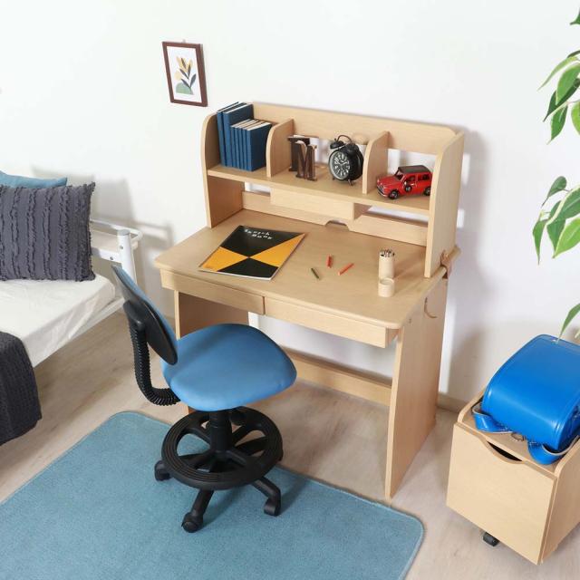 学習机 HOT，お得 不二貿易 シンプル学習デスク シンプルデスク ナチュラル