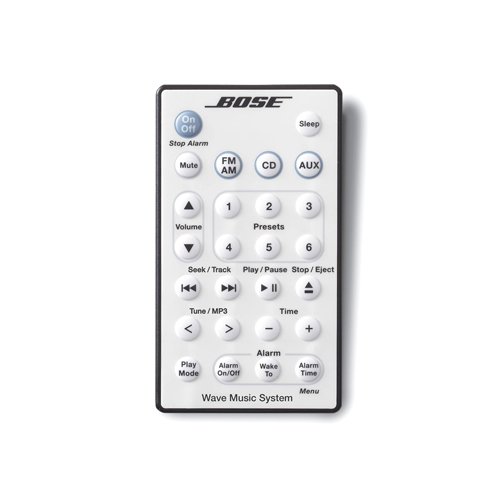 Bose Wave music system 専用リモコン(小) (プラチナムホワイト)(中古品)